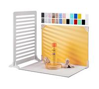 Hengming 12 Pcs 22 Patterns Small Product Photography Backdrops Kit | Photo Background Food Photography Backdrop Board, with Carrying Bag and Drawstring Bag (40 x 30 cm)
