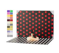 HengMing 12pcs 24Patterns Product Photography Backdrops Kit Photo Backdrop Boards Photo Shooting Background for Food, Jewellery, Cosmetics, Makeup and Other Small Product (40 x 30 cm)