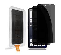 Hengnewro For Nothing Phone 4A for Tempered Glass Privacy Screen 2 Pieces Protective Film [Car Installation], 9H Hardness Privacy Anti-Spy Scratch-Resistant Anti-Fingerprint Privacy Film