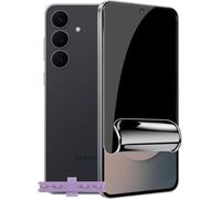Hengnewro Privacy Screen Protector for Samsung Galaxy S26 Ultra, Hydrogel Film, Clear HD Soft TPU Screen Protector with Positioning Aid, Anti-Spy Privacy Anti-Scratch Film