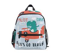 hengpai Dinosaur Plane Kids Backpacks Personalized School Bags for Boys Girls