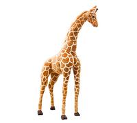 Hengqiyuan Giant Giraffe Toy - 140cm Soft Plush with Flexible Legs for Sitting and Standing, Gift for Boy or Girl
