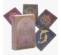 Hengqiyuan Threads of Fate Tarot Oracle Cards Divination Deck Entertainment Party Board Game Fate Card,Pink