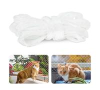Hengrongshen Cat Net for Balcony, 4 x 3 m Cat Net for Balcony, No Drilling, Cat Net for Cats to Secure Balconies, Patios, Windows, Doors, Fences