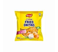 Heng's Crispy Fried Onions 400g - No Additives Ready To Use Sprinkle Garnish Topping HALAL
