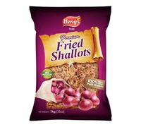 Heng's Premium Fried Shallots HALAL & Preservatives Free 1KG Pack (Pack of 1)