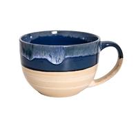 hengshukeji Large 24 OZ/700ml Ceramic Coffee Mugs,Soup Bowls with Handles,Extra Big Jumbo Tea Cup Mug for Office and Home