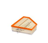 HENGST E1004L Air Filter 300mm Length 68mm Height Fits BMW X1 18d sDrive