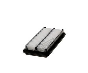 HENGST E687L Air Filter 252mm Length 39mm Height Replacement Fits Kia Picanto