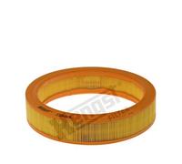 HENGST FILTER E849L Air Filter Insert Type 238mm Length Fits Fiat Seicento