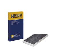 Hengst Cabin Air Filter E971LC01 Activated Carbon for Peugeot 206/206+/C2 & Citroen (DF-PSA)