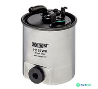 HENGST FILTER FUEL FILTER H167WK FOR MERCEDES-BENZ