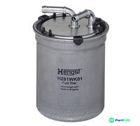 HENGST FILTER FUEL FILTER H281WK01 FOR AUDI SEAT SKODA VW