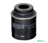 HENGST FILTER OIL FILTER H314W01 FOR AUDI SEAT SKODA VW