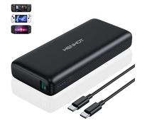 HenHot Power Bank 65W 20000mAh Portable Charger - Fast Charge External USB-C PD 3.0 Battery Compatible with MacBook, Steam Deck, iPad, iPhone 14/13/12 Pro Max, Galaxy, Google Pixel