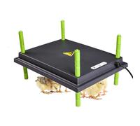 heninhill Chick Brooder Heating Plate 10"x12" Chick Incubator Heat Lamp Height Adjustable for Chicks Ducks Poultry