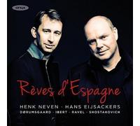 Henk Neven : Henk Neven/Hans Eijsackers: Rêves D'Espagne CD (2016) NEW