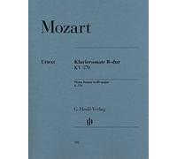 Piano Sonata B flat major KV 570 - piano - (HN 398)
