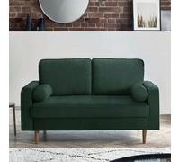 Henley Green Velvet Fabric Sofa - 2 Seater
