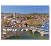 Henley on Thames, Design 1, Fridge Magnet
