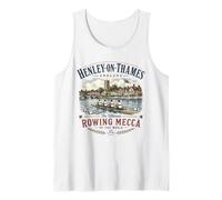 Henley-on-Thames England - Vintage Rowing Mecca Regatta Tank Top
