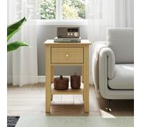 Core Products Henley 1-Drawer Bedside Cabinet with Undershelf