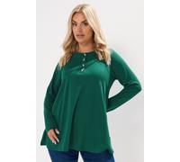 Henley Swing Top Yours Dark Green 30-32
