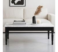 Henley White Marble Coffee Table
