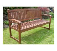 Henley Wooden Outdoor Bench | 3 Seat Garden Bench FSC®-Certified