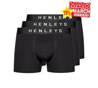 Henleys Mens Original Designer Classic Logo Crew Neck T Shirt Retro Summer Classic Breathable & Lightweight Ideal for Leisure & Summer Red L