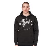 Henleys Colhen Casual Comfort Designer Graphic Hoodie Mens Black