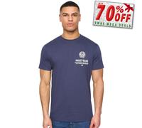 Henleys Mens Henstamp T-Shirt Navy S