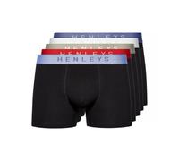Henleys Mens Blackiris Boxer Shorts (Pack of 5) BG1322