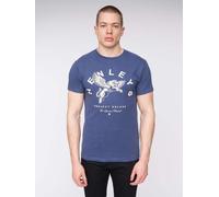 Henleys Colhen Casual Fashion Graphic T-Shirt Mens Deep Blue