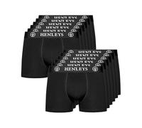 Henleys - Men's Essentials Multipack Boxer Shorts(L,12 Pack/McBlacken-Black)