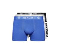 Henleys - Men's Essentials Multipack Boxer Shorts(L,3Pack/Henline-Assorted)