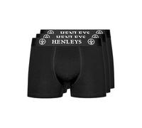 Henleys - Men's Essentials Multipack Boxer Shorts(XL,3Pack/McBlacken-Black)