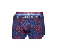 Henleys - Men's Essentials Multipack Boxer Shorts(XXL,3Pack/Rutlers-Assorted)