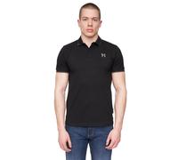 Henleys Mens Henflare Polo Shirt (Black) Cotton - Size Medium