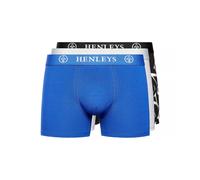 Henleys Mens Henline Assorted Designs Boxer Shorts (Pack of BG1334