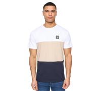 Henleys Mens Henpanel Colour Block Cotton T-Shirt / N/A N/A BG2042