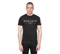 Henleys Mens Hentyme T-Shirt Black L