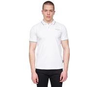Henleys Mens Kilhen Polo Shirt (White) Cotton - Size Medium