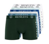 Henleys Mens Mactyme Boxer Shorts (Pack of 7)XL Multicoloured BG2170