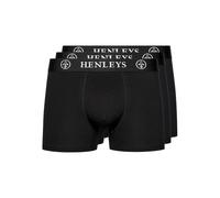 Henleys Mens McBlacken Boxer Shorts (Pack of 3) BG1332