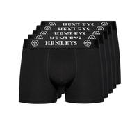 Henleys Mens McBlacken Boxer Shorts (Pack of 5) / N/A N/A BG1335