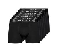 Henleys - Mens McBlacken Boxers 7pk Black