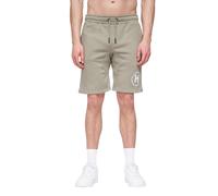 Henleys Mens Metafone Sweat Shorts (Dusty Olive) - Size Large