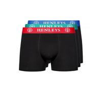 Henleys Mens Primas Boxer Shorts (Pack of 3) BG1333