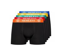 Henleys Mens Primas Boxer Shorts (Pack of 5) BG1320